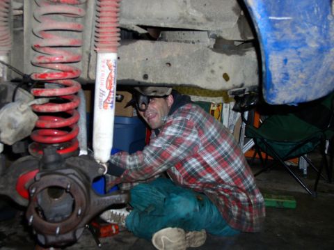 1979 Ford Bronco - Jim hard at work