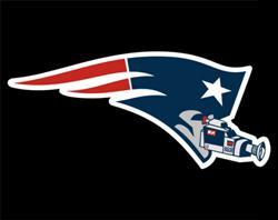 2007 Dodge Durango - The New England Patriots logo is depicted with a video camera incorporated into its iconic design.
