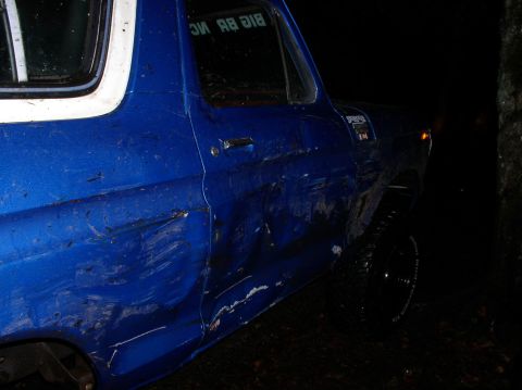 1979 Ford Bronco - Another shot of the carnage.