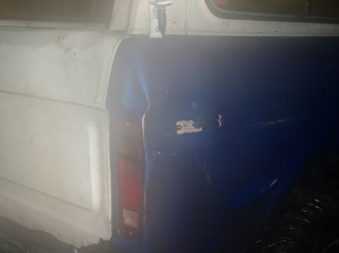1979 Ford Bronco - Smacked the rear too.