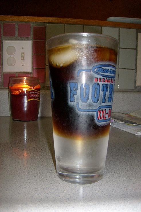 Glass with Bud Light Football XXL-00 logo