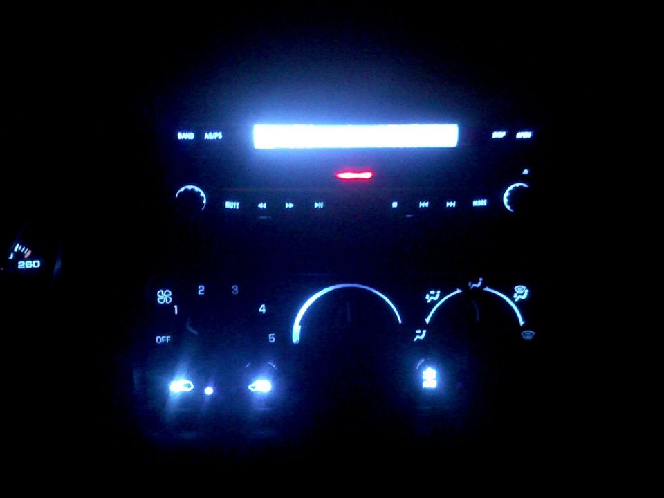 HVAC and stereo