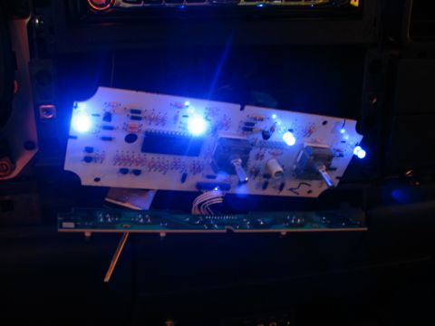 2001 Chevrolet Silverado 1500 - HVAC leds finished