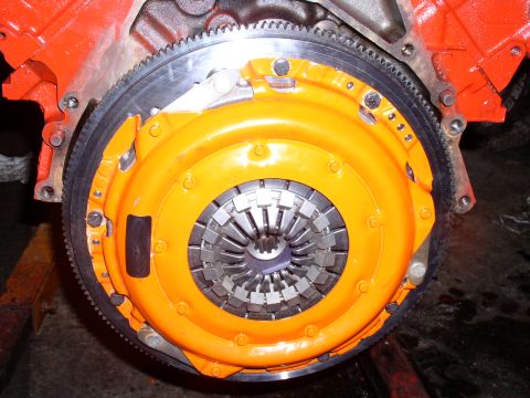 1979 Ford Bronco - New Centerforce flywheel and clutch.