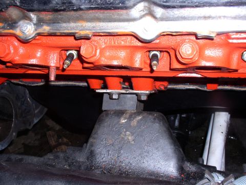 1979 Ford Bronco - Had to put the mout in the tower then bolt to the block.