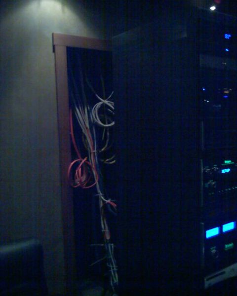 2006 Ford E350 - McIntosh and Pioneer system at Vann's home theater.