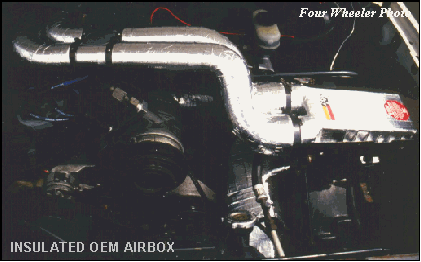 1986 Ford Bronco - Diagram illustrating an air intake and emission system, likely from a technical manual.
