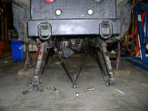 1979 Ford Bronco - Rear suspension