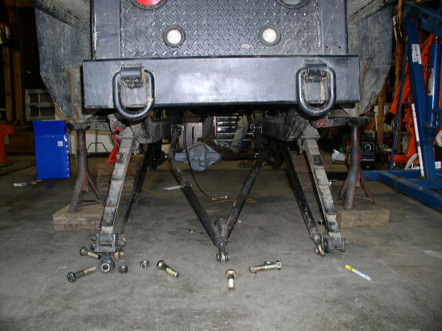Rear suspension