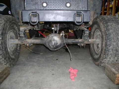 1979 Ford Bronco - Went w/ the 10 bolt instead of the D60.