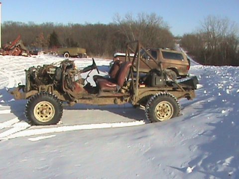 1987 Ford Bronco - after the hack