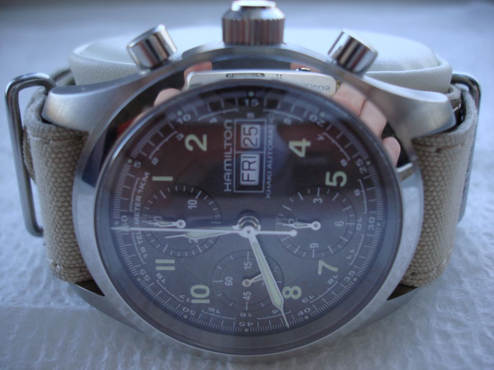 Hamilton Khaki Automatic watch with date and day display