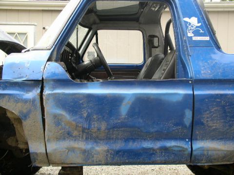 1979 Ford Bronco - Total hack job