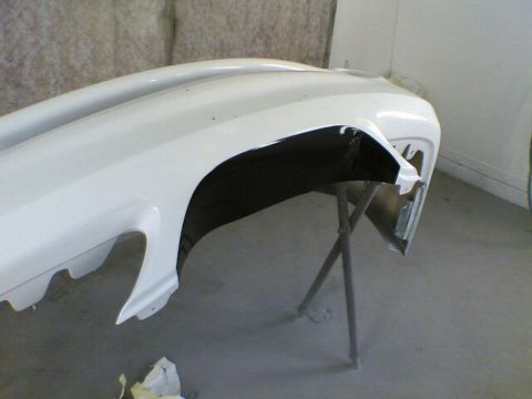 1997 Ford Mustang - Front Bumper with BLK grille opening