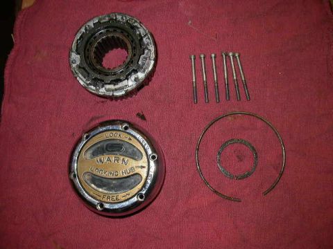 1990 Ford Bronco - One Warn Premium locking hub