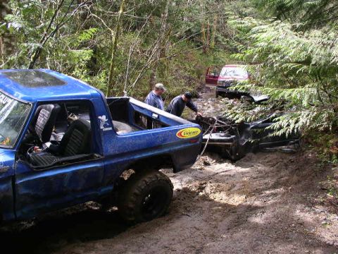 1979 Ford Bronco - Got caught up crossing the creek