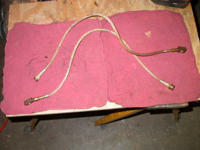 Superlift front extended brake lines