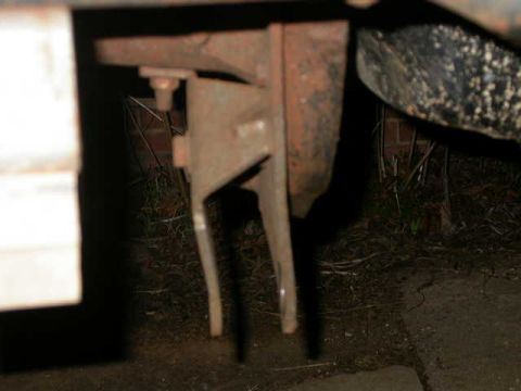 1990 Ford Bronco - Bent TTB arm drop bracket