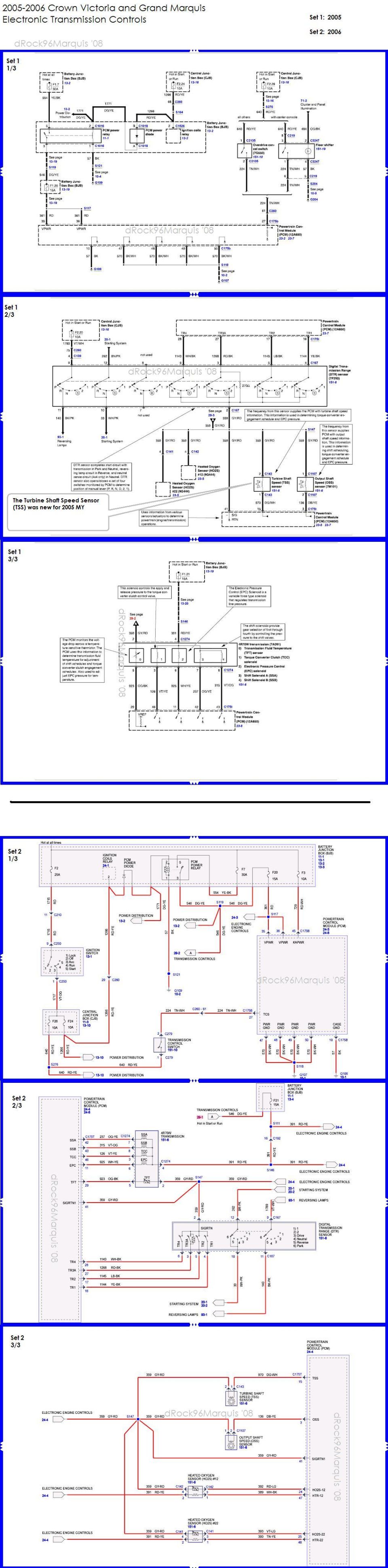 2005-2006 CV/GM/MM Electronic Transmission Controls