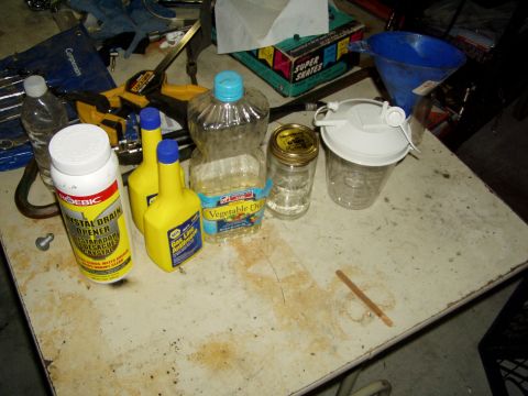 1988 Ford F-250 - Setup of my first batch of BioDiesel