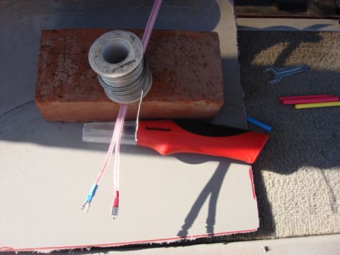 1983 Ford Bronco - If you are going to do this do it right. i got a wireless solder gun and some solder and solderless connectors (crimp connections) i remove…