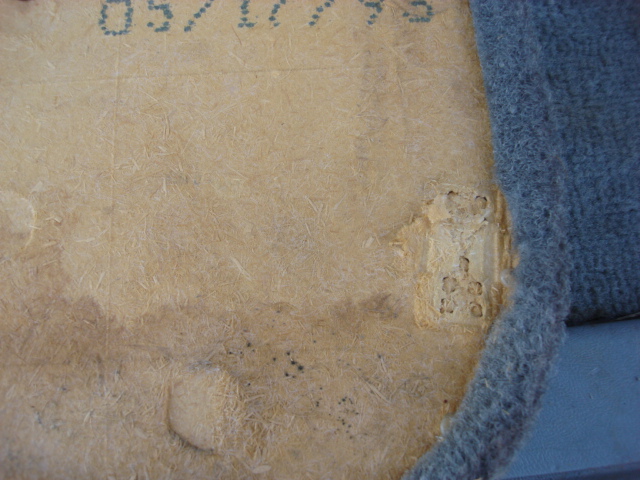 this is a closer view. you can see it was torn right off.