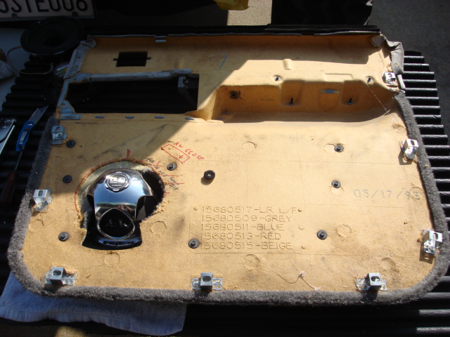 i found i had to trim the door panel to fit the dubs.