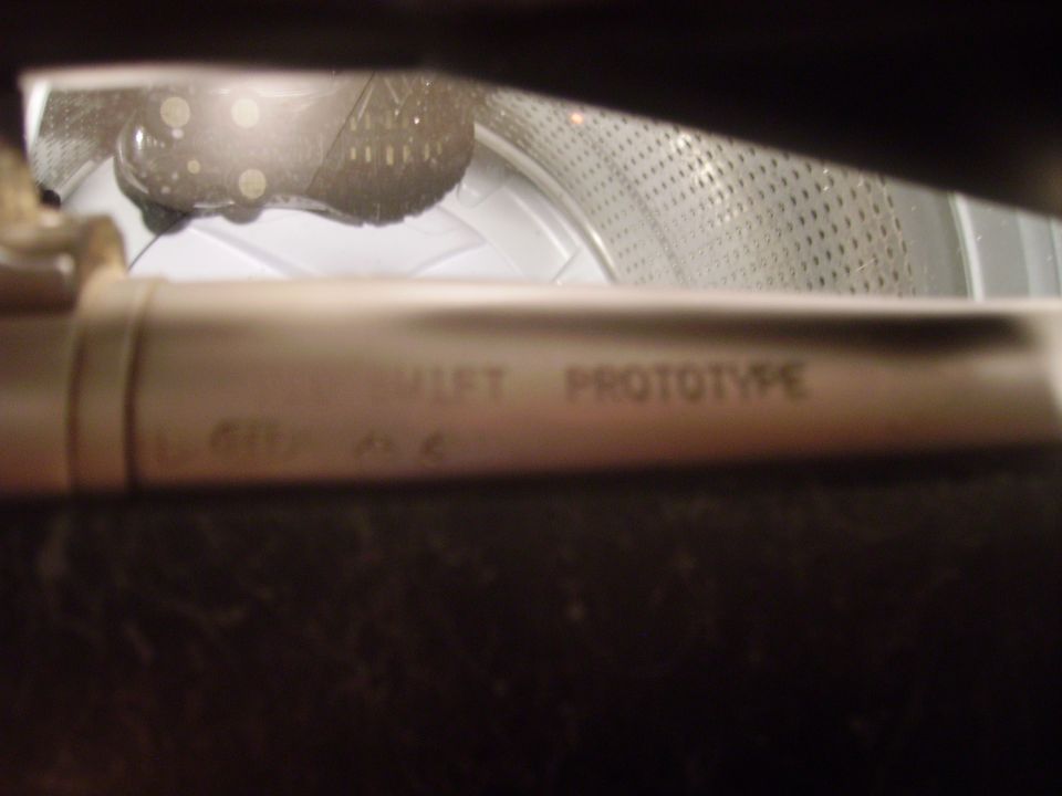 Part labeled SWIFT PROTOTYPE