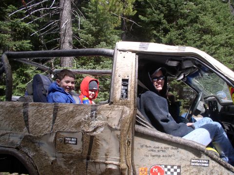 1979 Ford Bronco - Tammy, Hunter and Jessica