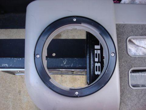 1983 Ford Bronco - i off set the 4 speaker mount holes and the grill holes so there was no issues.