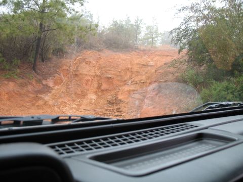 1993 Ford Bronco - I think this was the second trail we hit