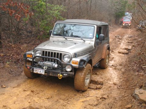 1993 Ford Bronco - An Aggie beat the living piss outta this poor LJ.