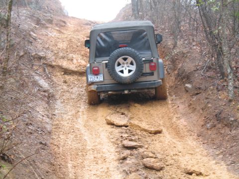 1993 Ford Bronco - up he goes