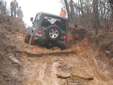 1993 Ford Bronco - The result of getting the front end off the ground about five times.