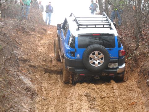 1993 Ford Bronco - This guy was desperately trying to kill his FJ.