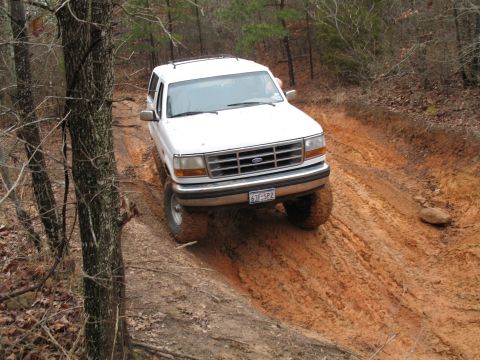 1993 Ford Bronco - Finally back to the Bronco. We were stuck behind the LA guys for quite a while.