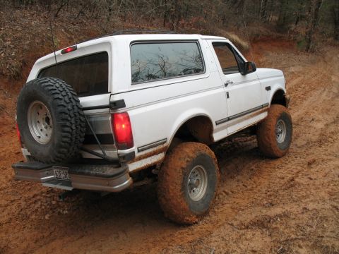 1993 Ford Bronco - and upward