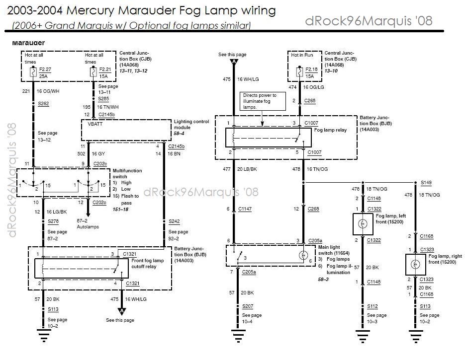 2003-2004
Marauder foglamp wiring

06  GMQ w/ optional fog lamps similar