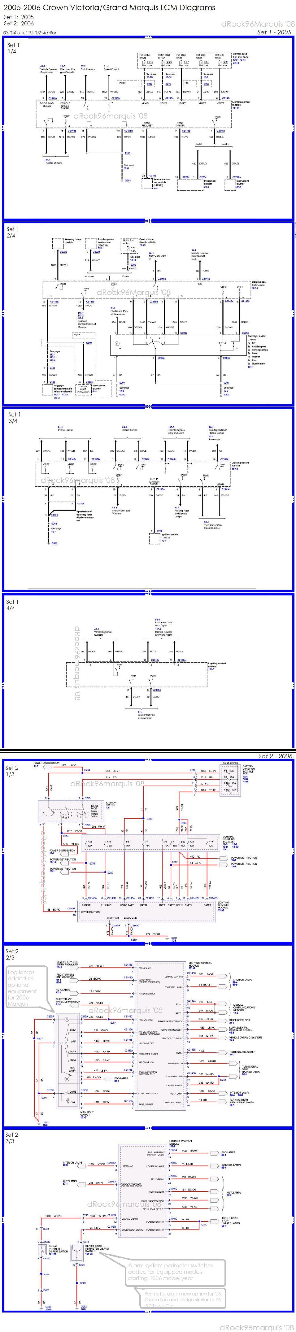 2005-2006
CV/GMQ LCM Diagrams