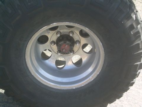 1993 Toyota 4Runner - This image shows a close-up of a tire and wheel assembly, not a complete vehicle.