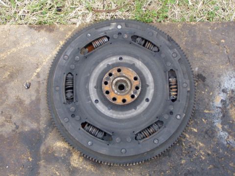 1988 Ford F-250 - Backside (side facing Engine) of Flywheel w/ broken springs