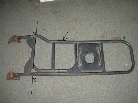 1991 Ford Bronco - This is a rear bumper guard, not a 1991 Ford Bronco door.