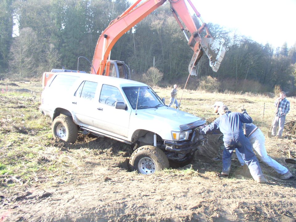 He got stuck too