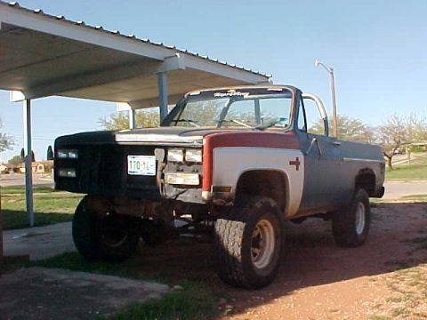 1975 Chevrolet Blazer - with '89 silverado fenders