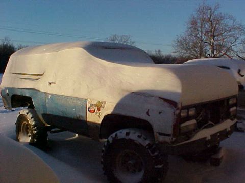 1975 Chevrolet Blazer - winter snow storm '06