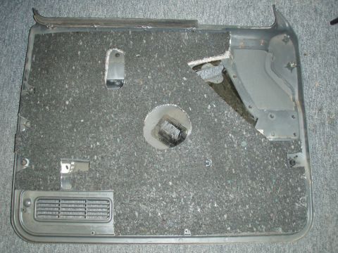 1992 Ford Bronco - - i took 1/2" thick insulation foam - i drew, and cut out an aproximate design (about 1" of triming was nessary on the top, and bottom upon…