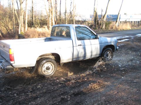 1980 Ford Bronco - Zach playing in the mud.