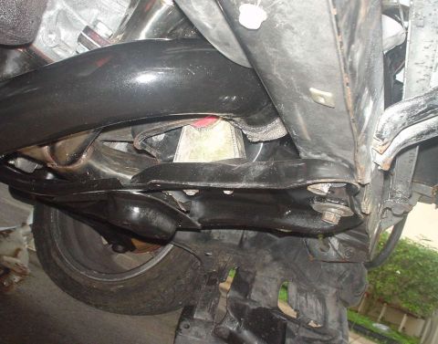 1993 Mazda MX-6 - downpipe w/o cutting the crossmember