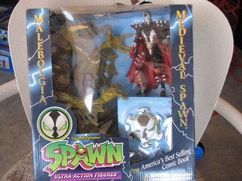 1991 Ford Bronco - This is a photo of a Spawn action figure toy packaging, not a 1991 Ford Bronco.