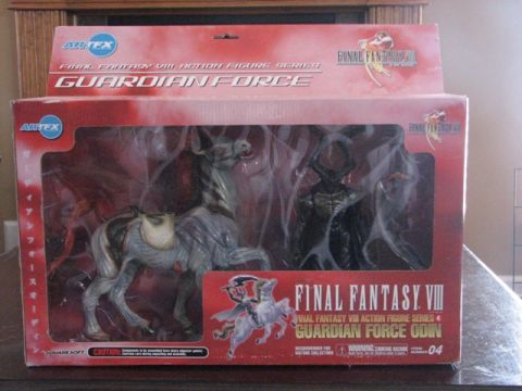 1991 Ford Bronco - Boxed Final Fantasy VIII Guardian Force Odin action figure set.